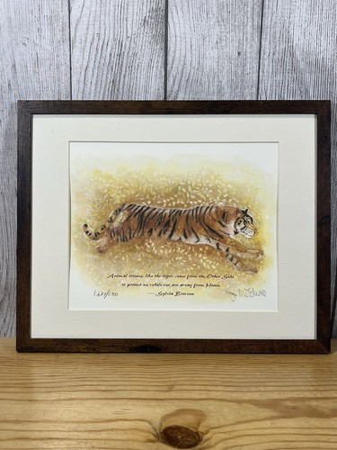 Limited edition signed framed - limited,