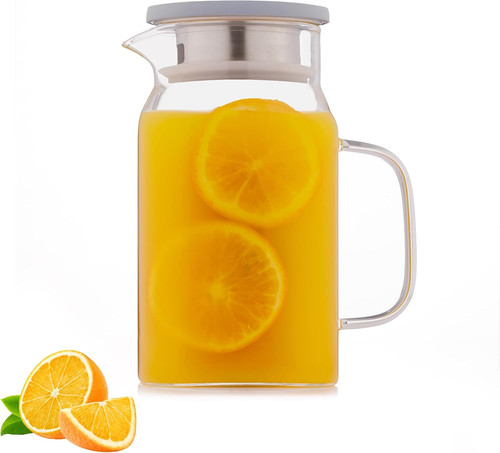 Litre square glass - 1.2, fridge