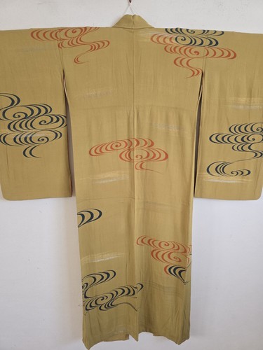 1930s antique japanese silk - ,