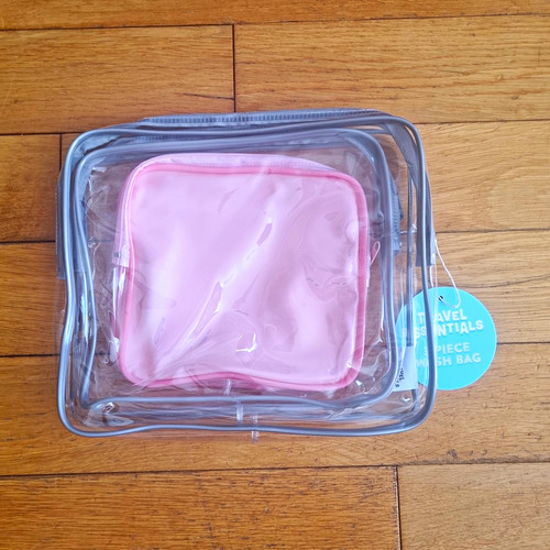Piece travel wash bag - h&a, 3-piece