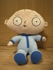Large 20” Family Guy Stewie Griffin Blue Plush Soft Toy blue pjs rare 52cm