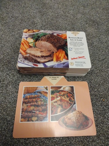 Vintage recipe cards delicious - recipe,