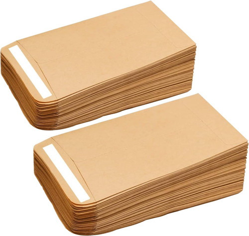 100pcs small brown - small, envelopes