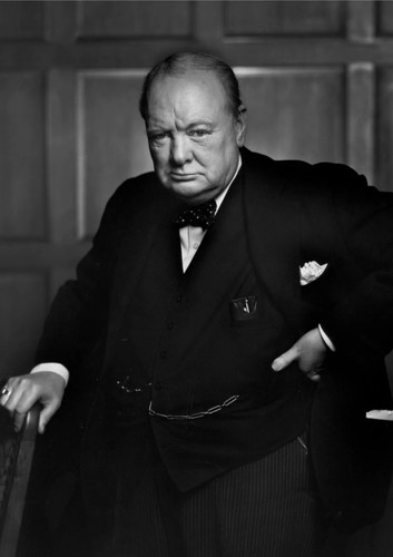 Winston churchill unframed - ,