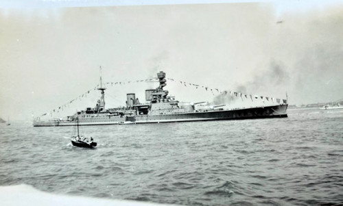 Original 1935 photograph hms - 1935,