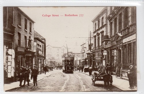 College street rotherham - college, street,