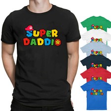 Super Daddio T Shirt Mario