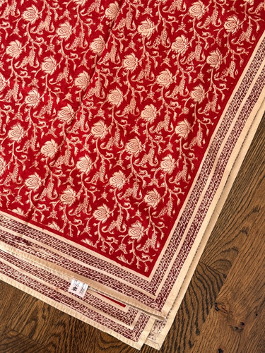 Hand block printed - 🏞,
