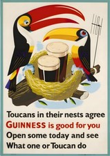 Vintage  Poster Guinness