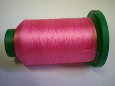 ISACORD MACHINE EMBROIDERY THREAD 1000M TROPICANA PINK 2220