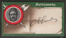 TADDY-AUTOGRAPHS 1912-#24- GENERAL CHARLES GEORGE GORDON