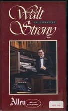 WALT STRONY - IN CONCERT - Allen Organs 1990 UK VHS PAL Video