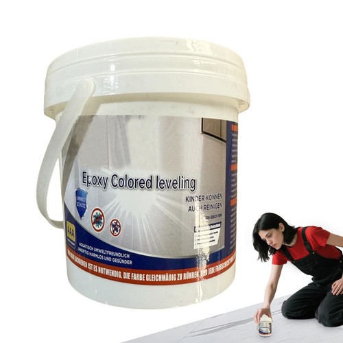 Marble effect epoxy floor - effect,
