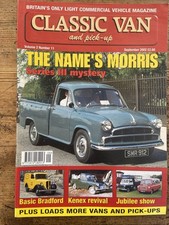 Classic Van And Pick Up Magazine September 2002 Vol 2 No 11