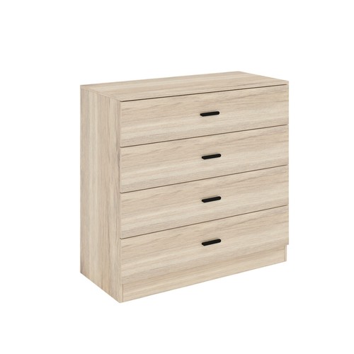 Modern oak drawer chest - 4,