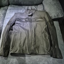 TRIUMPH ZORA MLPS19103 UK46 / XL GORE-TEX LEATHER WATERPRROF MOTORCYCLE JACKET