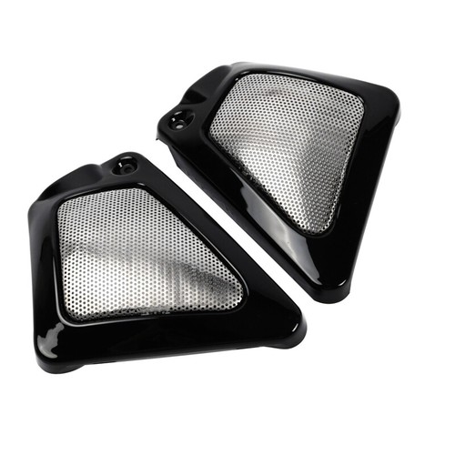 Black airbox side frame cover - side,