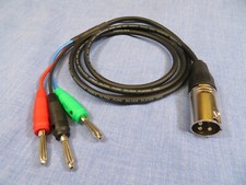 BALANCED OUTPUT LEAD FOR NAGRA III (3), 4L, 4D, 4.2, TAPE RECORDER,