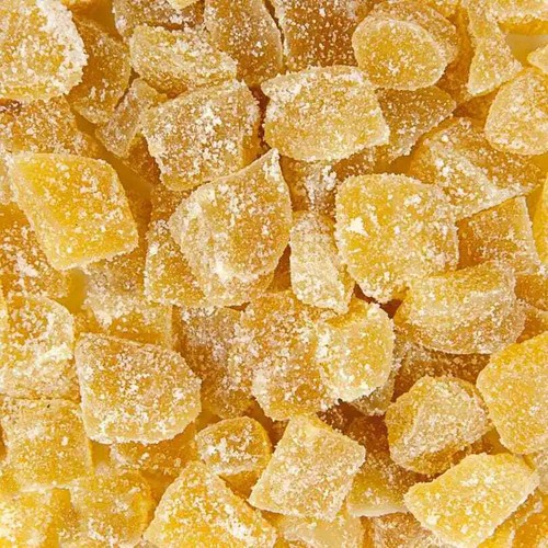 Crystalised ginger candied - ginger,