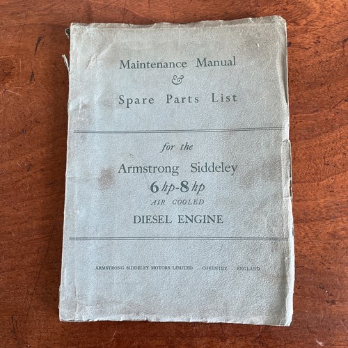 Armstrong siddeley 6hp 8hp - armstrong,