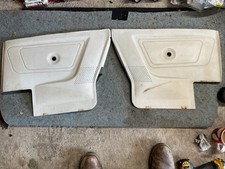 Mk1 Golf Karmen Cabriolet White Rear Door Cards