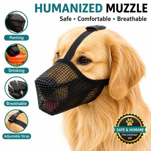Dog soft breathable safety - soft,