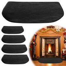 Fire Resistant Mat Fireproof Fireplace Area Rug Hearth Grill Protection Floors/