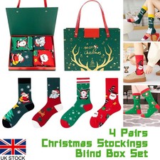 4 Pairs Christmas Socks