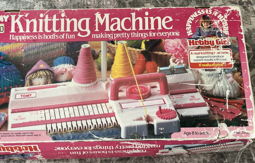 Knitting machine tomy vintage - knitting,
