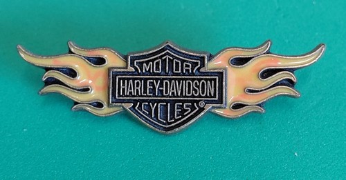 Harley davidson flaming logo - flaming,