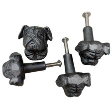 Pack of 4 CAST IRON CUTE