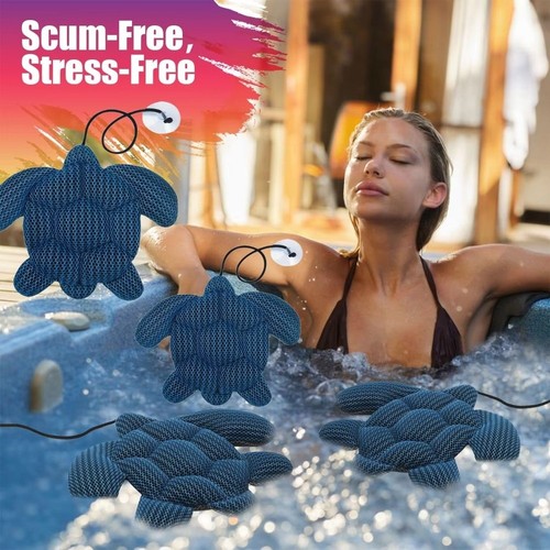 Hot tub scum - tub, absorber