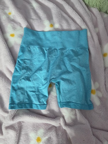 Blue scrunch bum - shorts, size