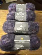 Patons Tweed Haze Yarn 4 X 85g