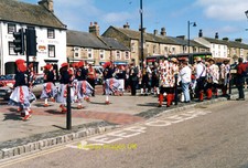 Photo 12x8 (A4) Morris Dancers between A67 Flatts Road and Galgate  c1998