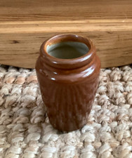 Antique Victorian Brown Glazed