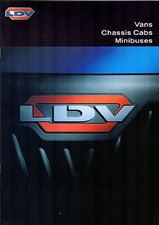 LDV Range 1998-1999 UK Market Sales Brochure Cub, Pilot & Convoy