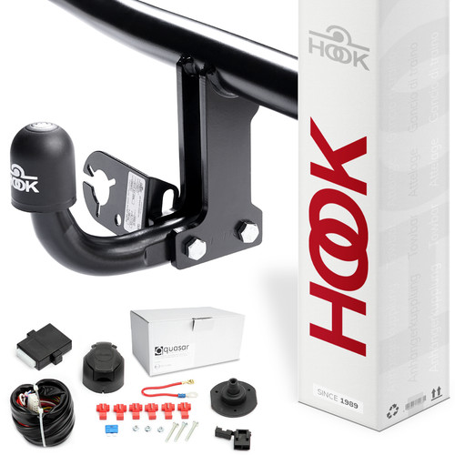 Complete fixed towbar - , for