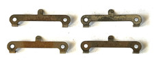 4 x Hornby Dublo Metal Axle Hangers for Gresley coaches