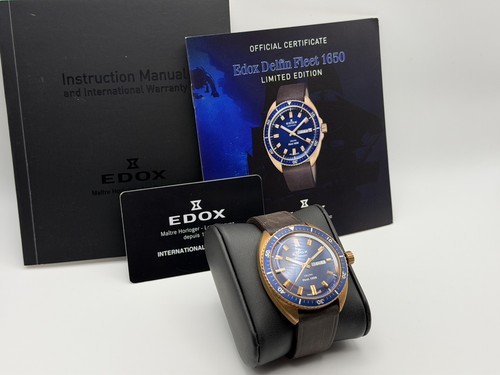 Edox delfin fleet 1650 bronze - fleet,