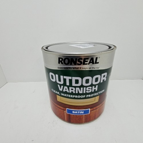Ronseal varnish clear satin - varnish,