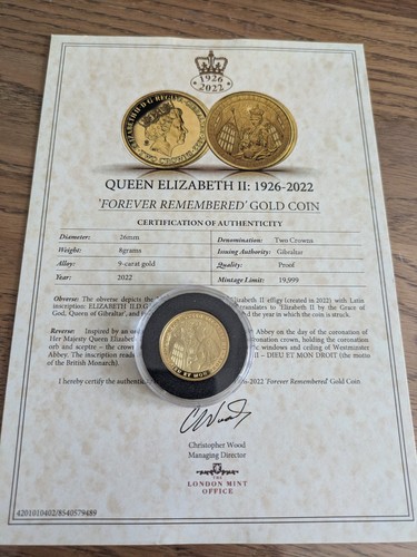 2022 gibraltar gold - gold, two
