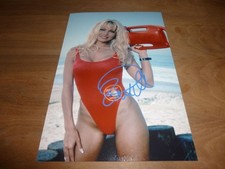PAMELA ANDERSON signed 12X8