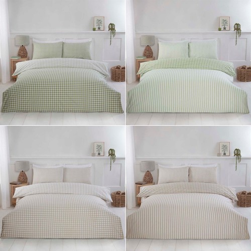 Gingham duvet cover bedding - gingham,