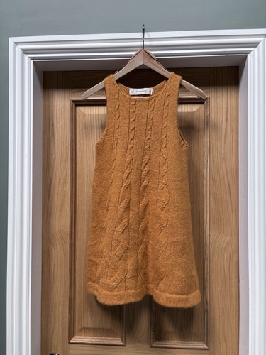 Zara mustard yellow mini swing - zara,
