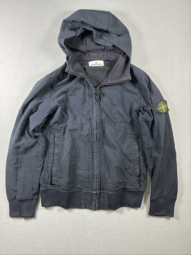 Stone island navy hooded - stone,