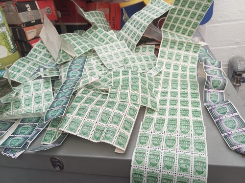 Green shield stamps - green,