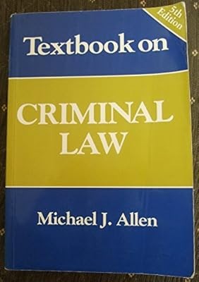 Textbook criminal law - textbook,