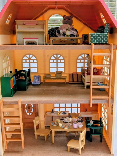 Sylvanian families calico - sylvanian,