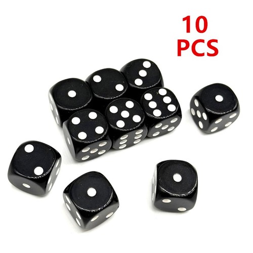 Black dice - black, sided)